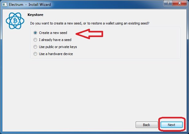 Come Creare Seed Electrum