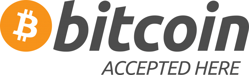 Bitcoin accepted here Icon Free Download
