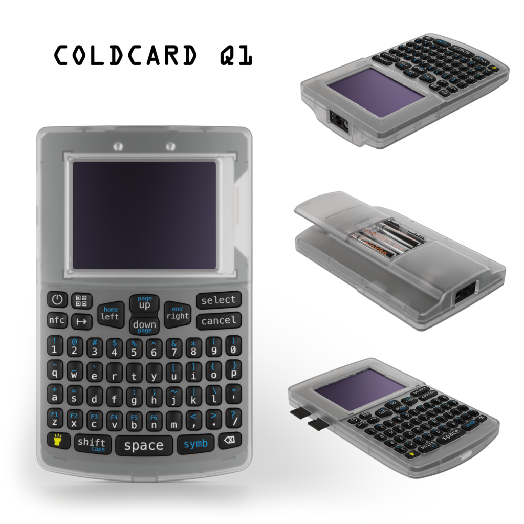 Coldcard Q1 Best Hardwarw wallet 2023